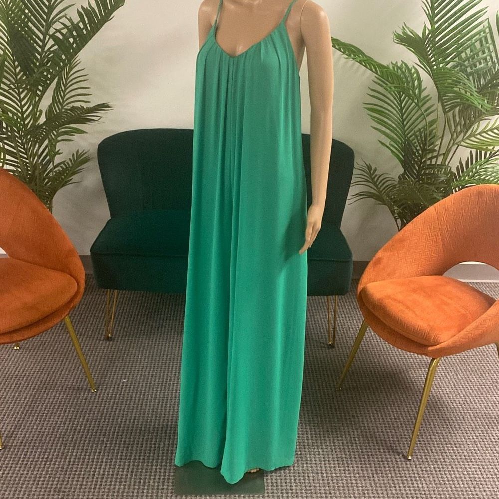 Kelly Green Jumpsuit